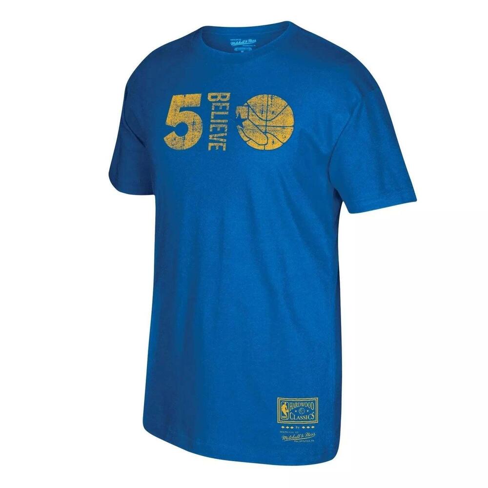 Youth Mitchell Ness Nba Golden State Warriors 510 We Believe Ss Tee